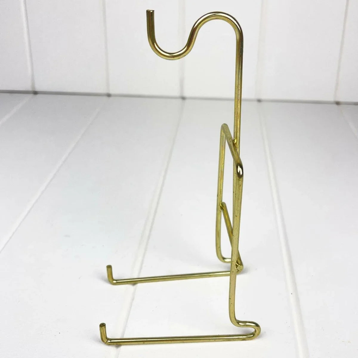 Hanging Cup and Saucer Brass Stand - Exquisite Homewares 