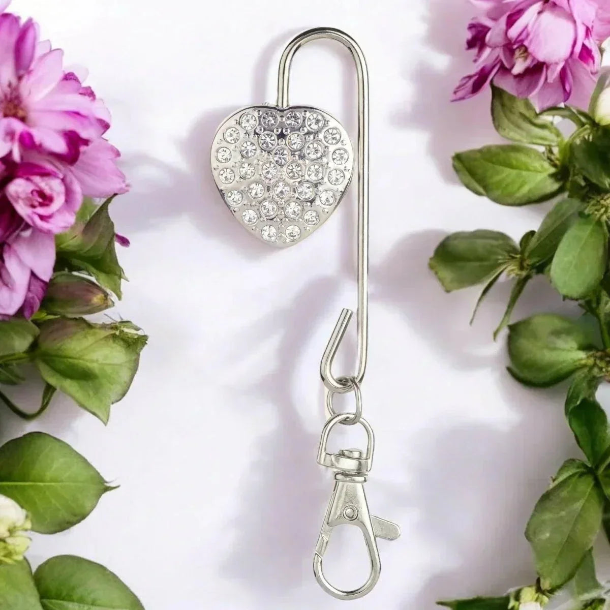 Heart Key Find Hanger - Silver - House Journey