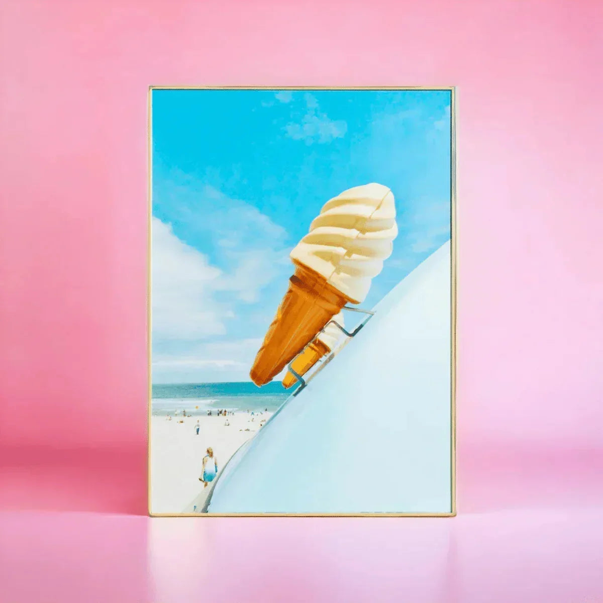Ice Cream Days Wall Art - House Journey