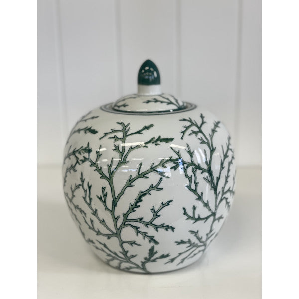 Sage Green Pumpkin Ginger Jar