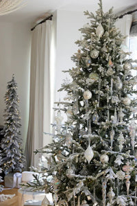 Iridescent Pearl Geometric Bauble - Exquisite Homewares 