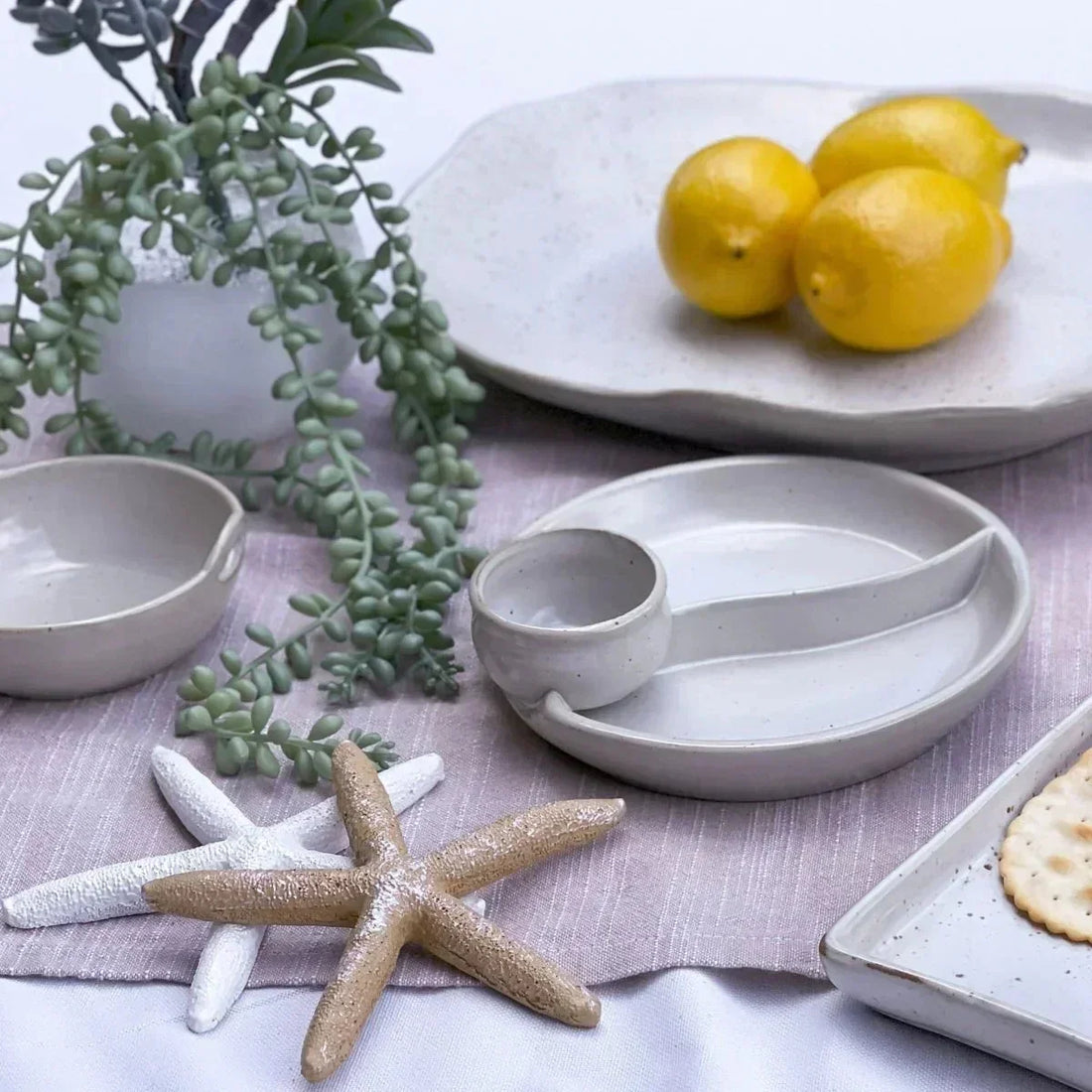Ivory Olive Dish - House Journey