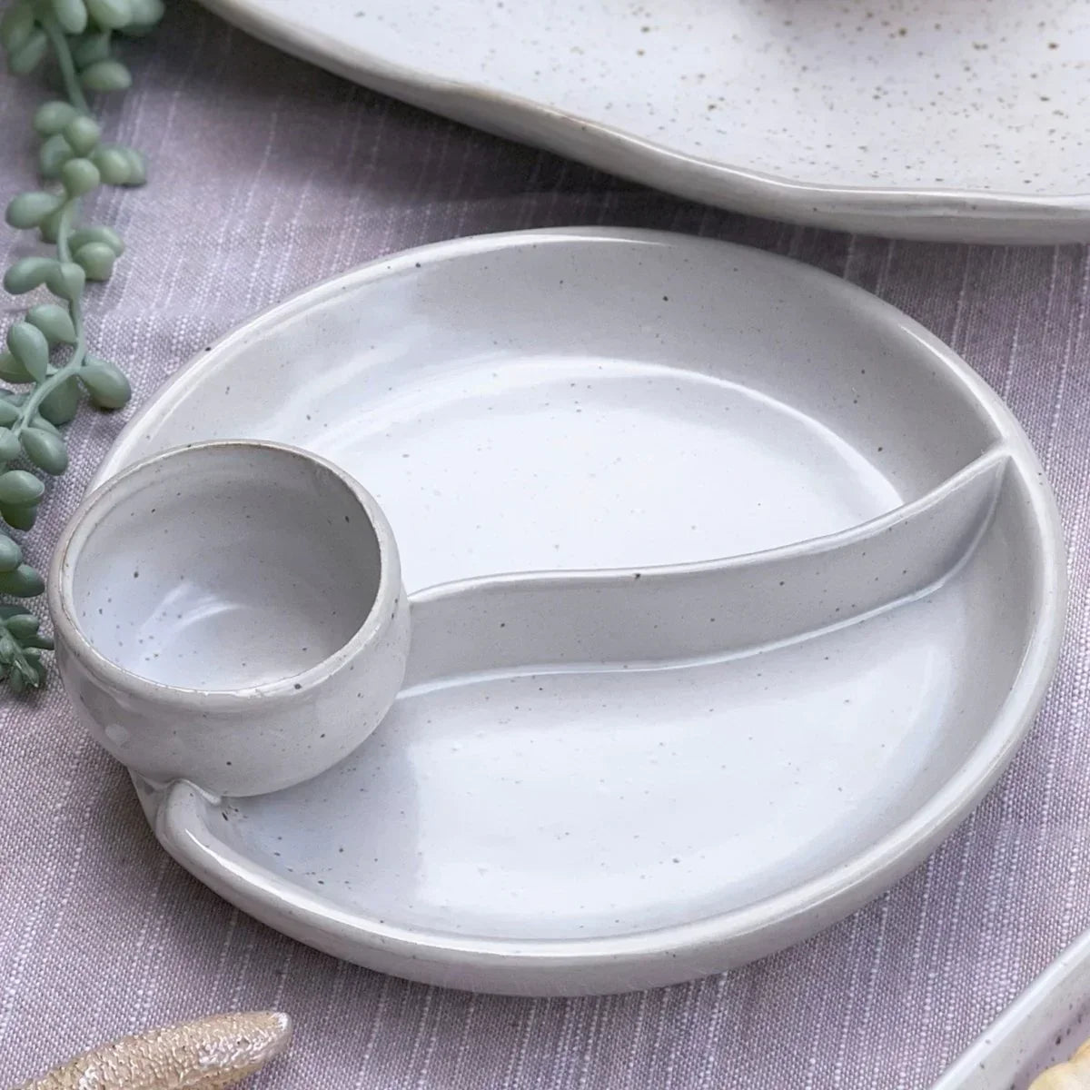 Ivory Olive Dish