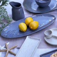 Ivory Rectangle Platter - House Journey