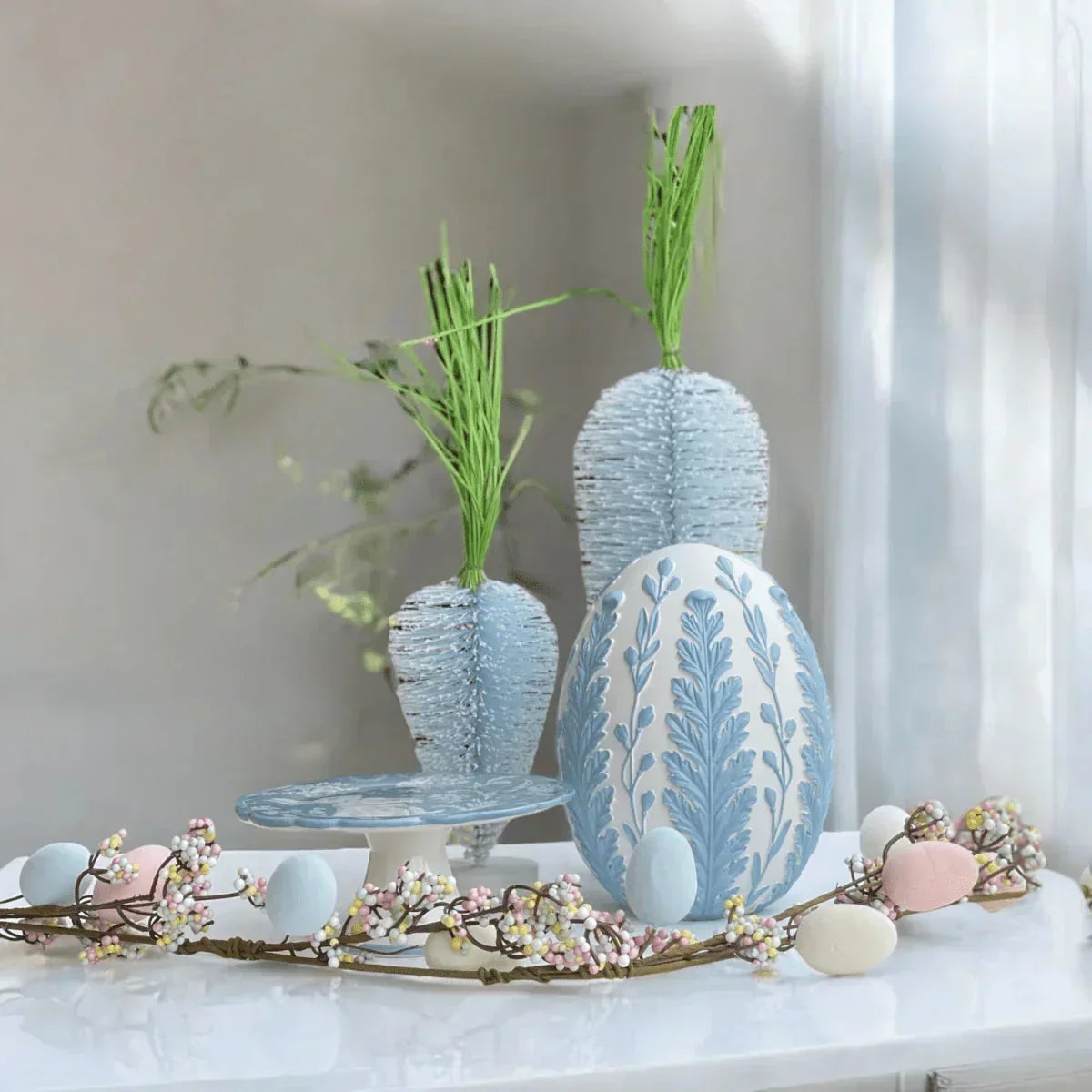 Jasper Blue Cake Stand - House Journey