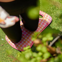 Kneeling Mat - Daisy Gingham - House Journey