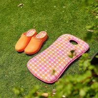 Kneeling Mat - Daisy Gingham - House Journey