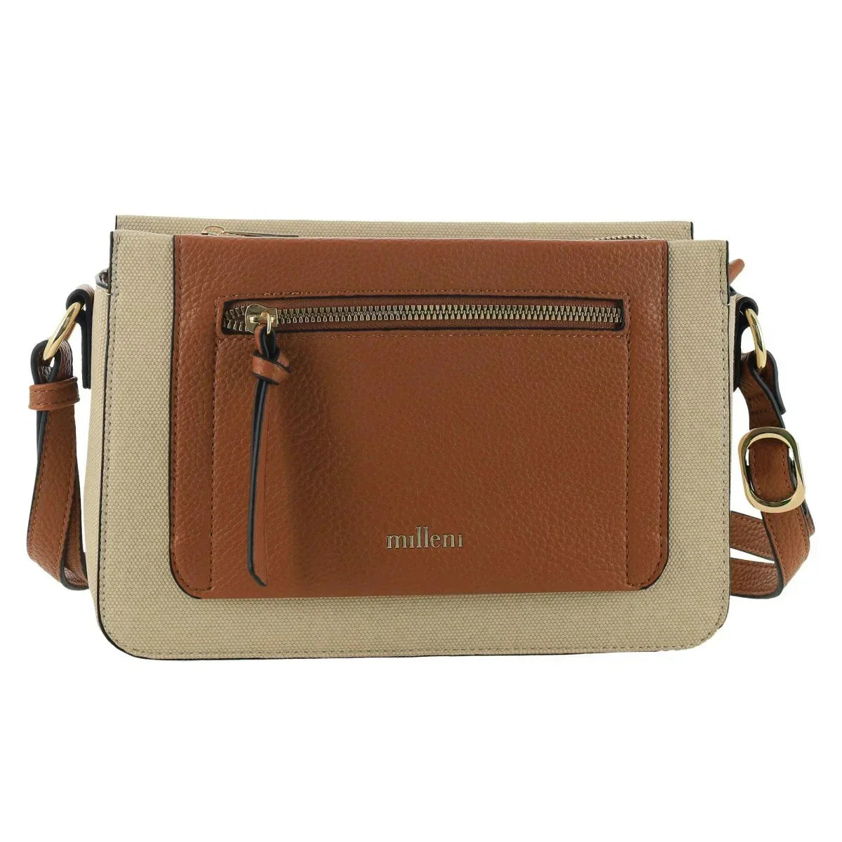 Milleni Cross-body Bag in Bone - Exquisite Homewares 