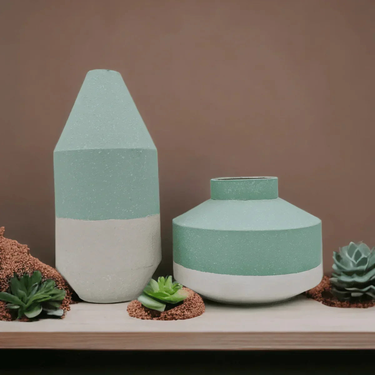 Mint Tone Vase - Exquisite Homewares 