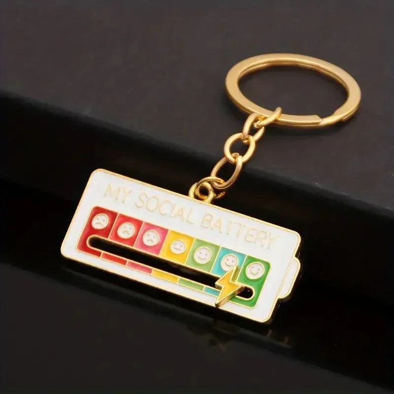 My Social Battery Keychain - House Journey