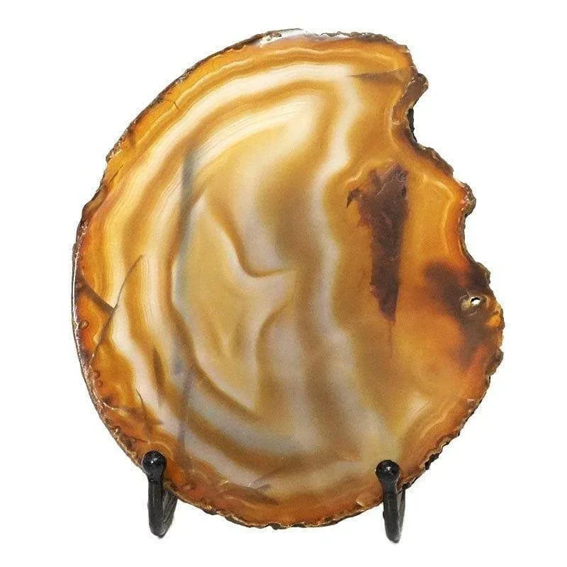 Natural Sliced Crystal Agate Lamp - House Journey
