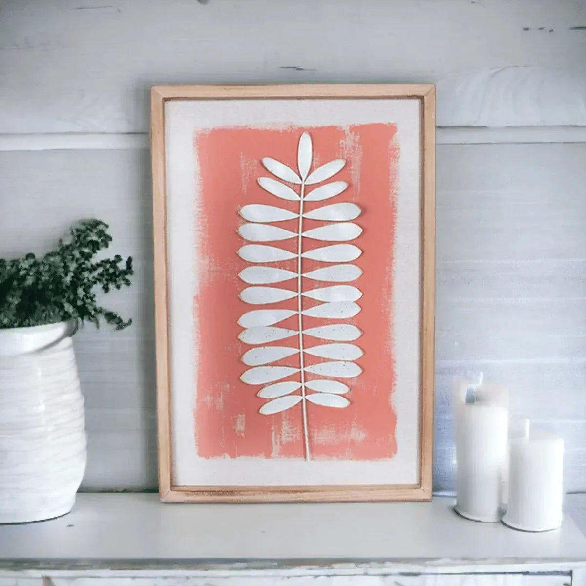 Oasis Whispers Wooden Wall Art - House Journey