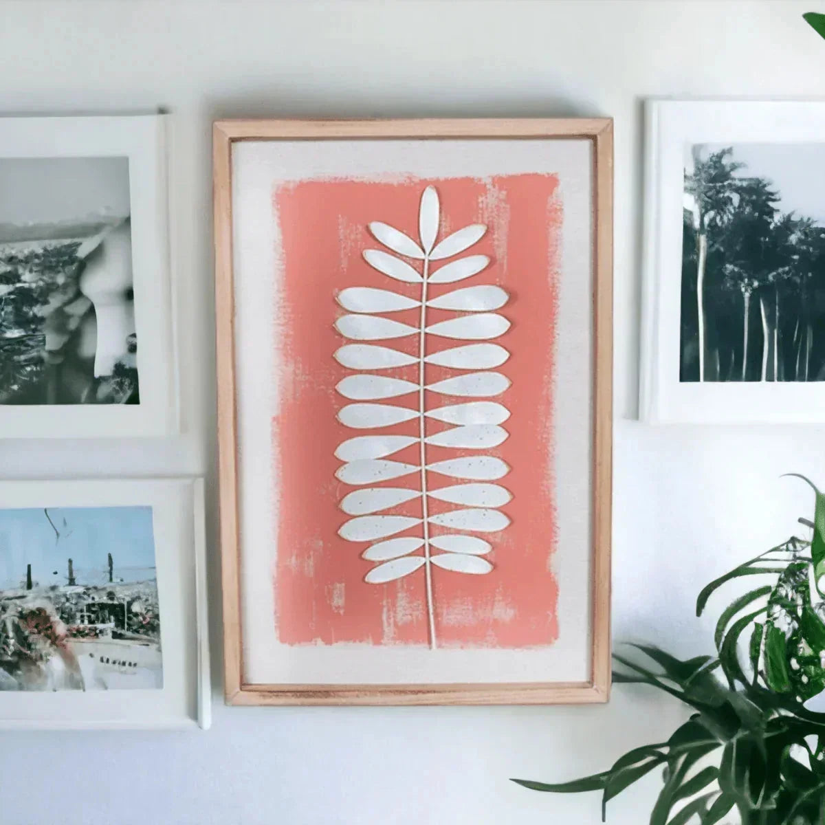 Oasis Whispers Wooden Wall Art - House Journey