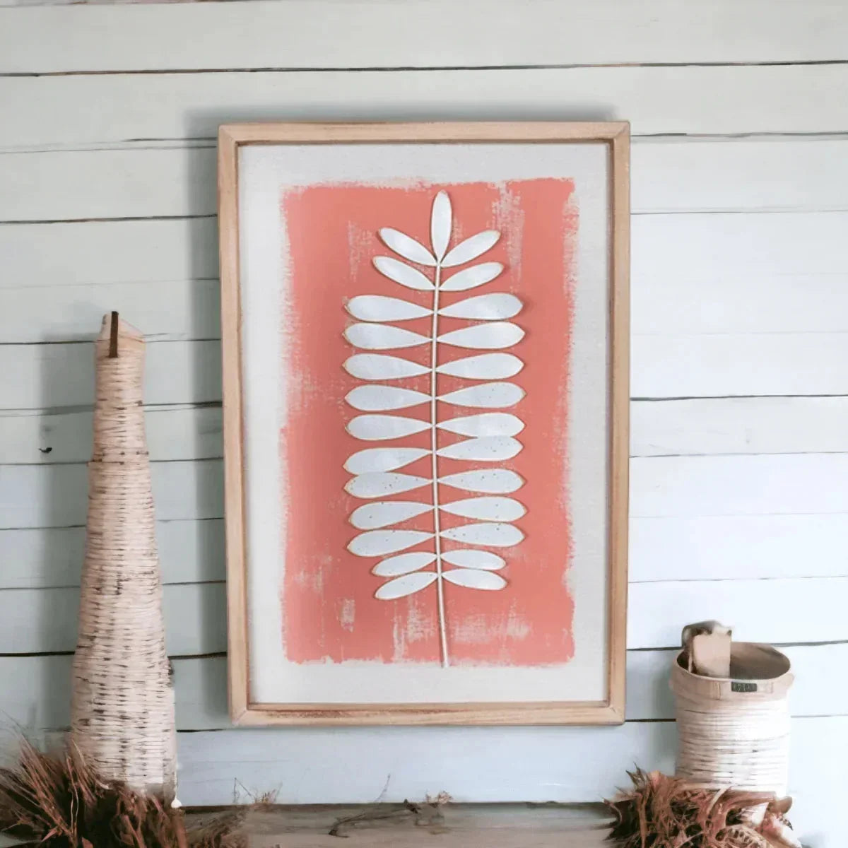 Oasis Whispers Wooden Wall Art - House Journey