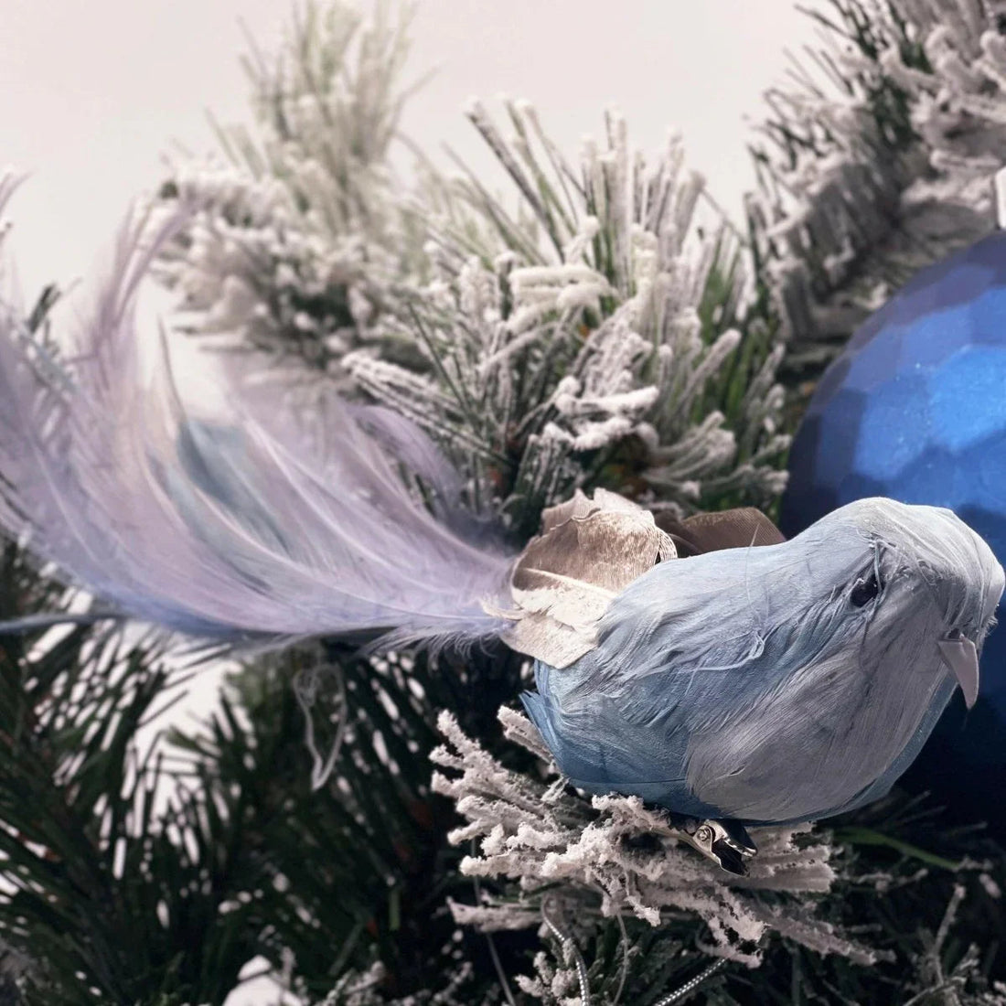 Olsern Clip on Bird Light Blue (Set of 4) - Exquisite Homewares 