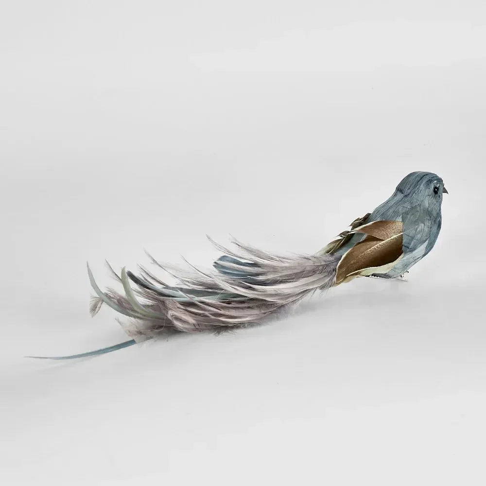 Olsern Clip on Bird Light Blue (Set of 4) - Exquisite Homewares 