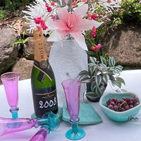 Orana Champagne Flute Set of 4 - Exquisite Homewares 