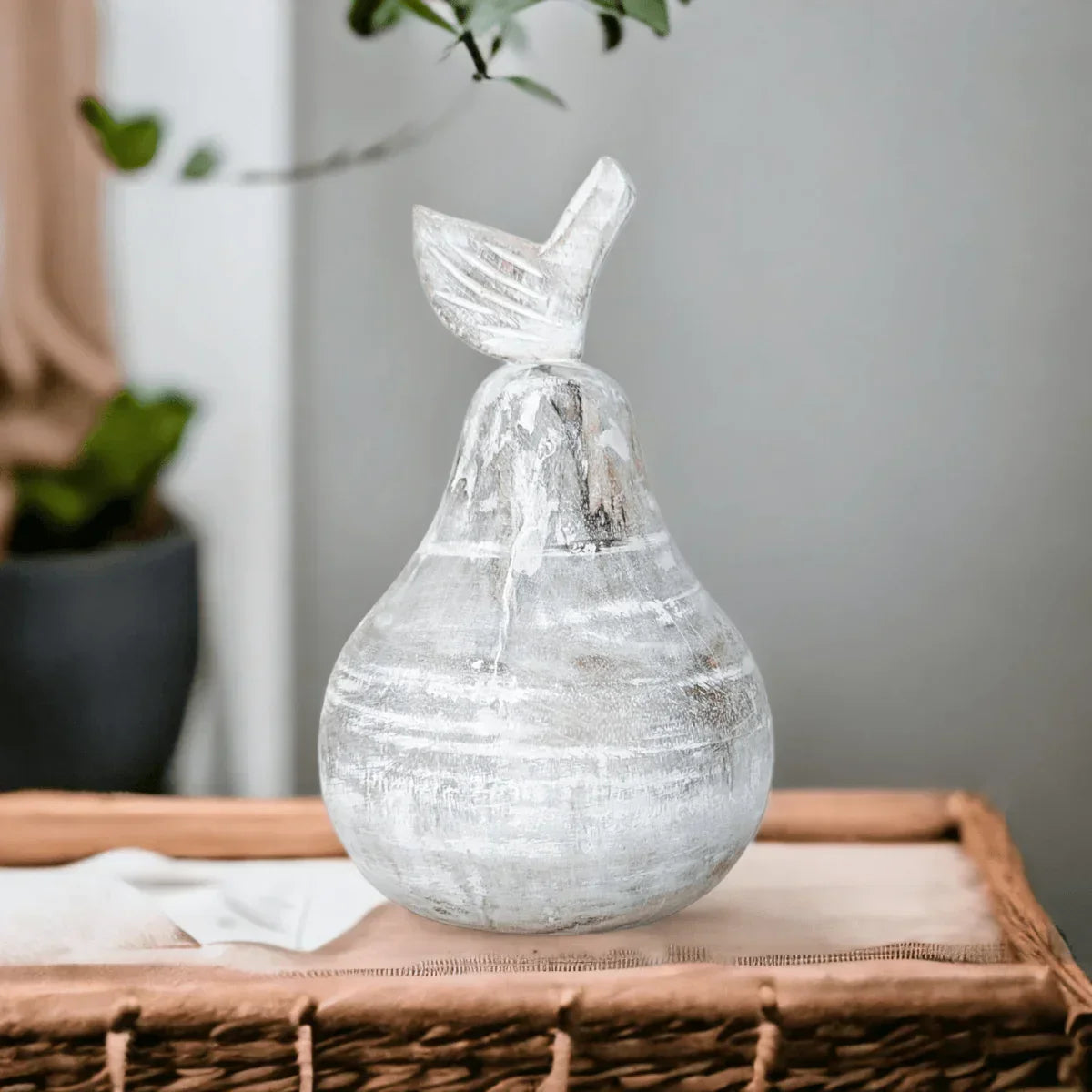 Pear Wood Sculpture - Exquisite Homewares 