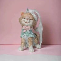Pink or Green Hanging Cat Tree Decoration - House Journey