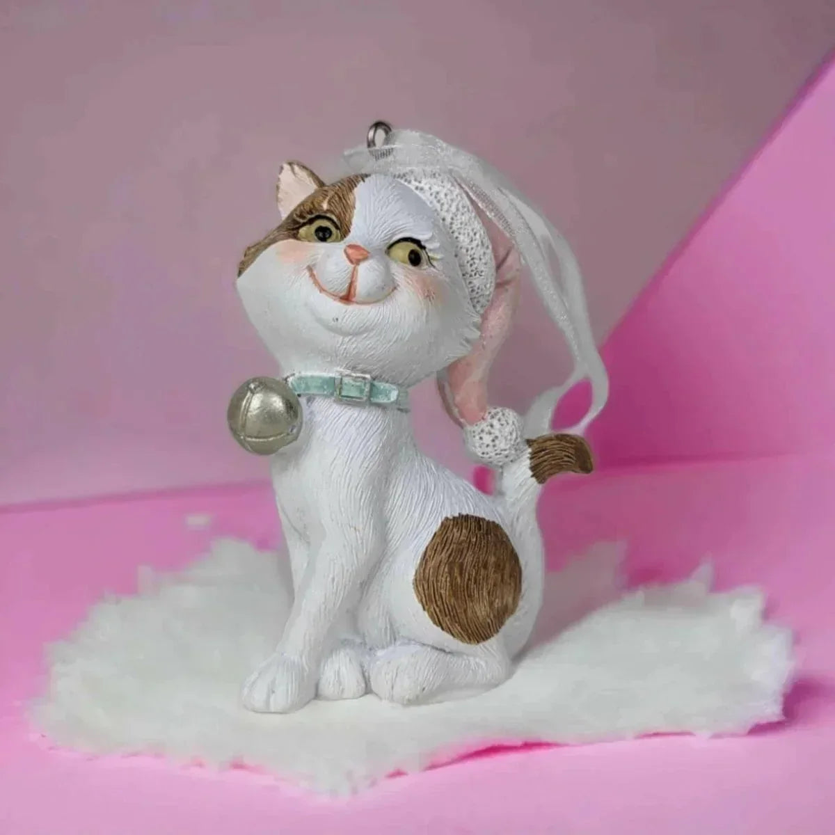 Pink or Green Hanging Cat Tree Decoration - House Journey