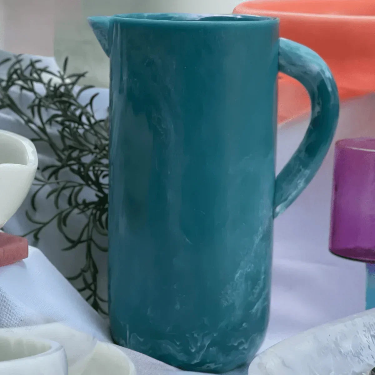 Polly Jug - Blue - House Journey