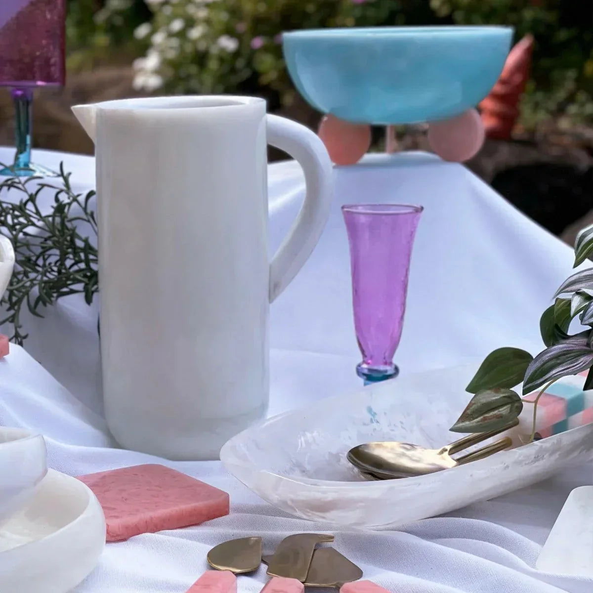 Polly Jug - White - Exquisite Homewares 