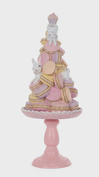 Extravagant Peach Macaron Tree 59cm