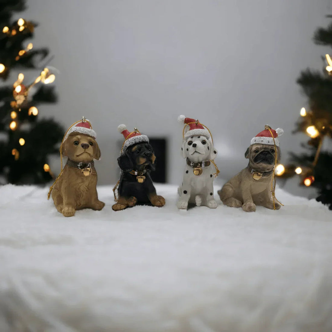 Puppy Dog Hanging Tree Ornaments - Exquisite Homewares 