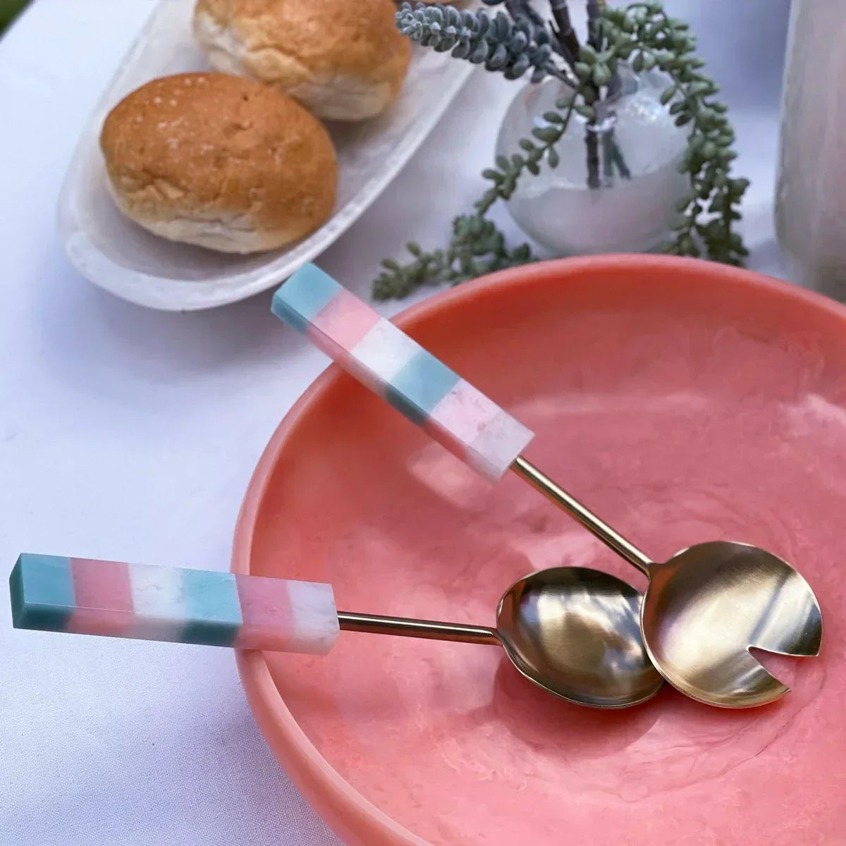 Randle Plate Pink - Exquisite Homewares 