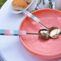 Randle Plate Pink - Exquisite Homewares 