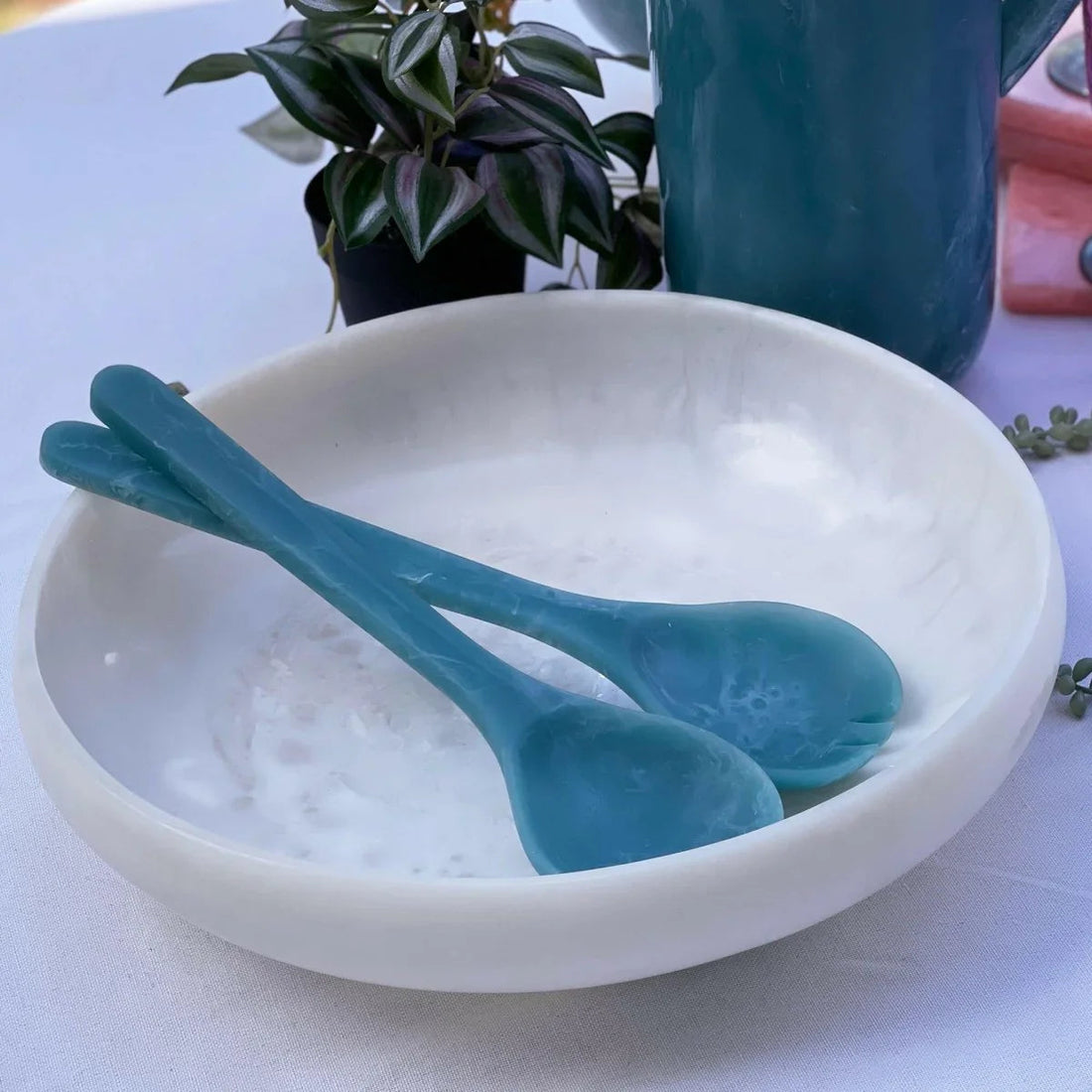 Randle Plate White - Exquisite Homewares 