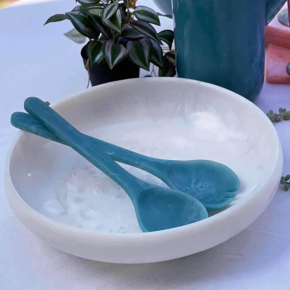 Randle Plate White - Exquisite Homewares 