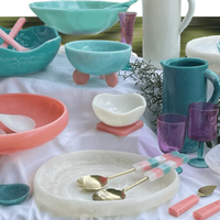 Randle Plate White - Exquisite Homewares 