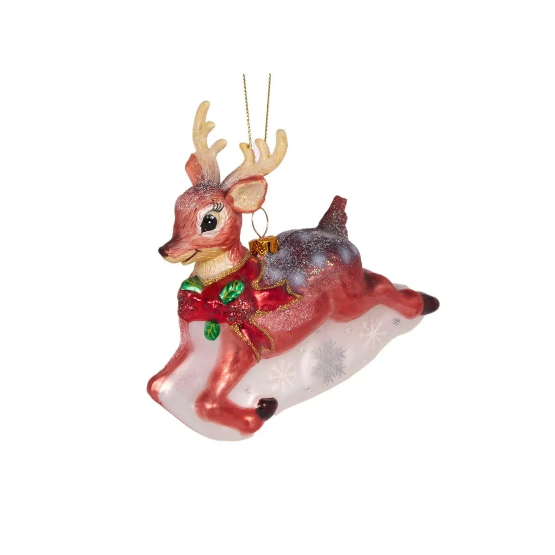 Retro Reindeer Hanging - Exquisite Homewares 