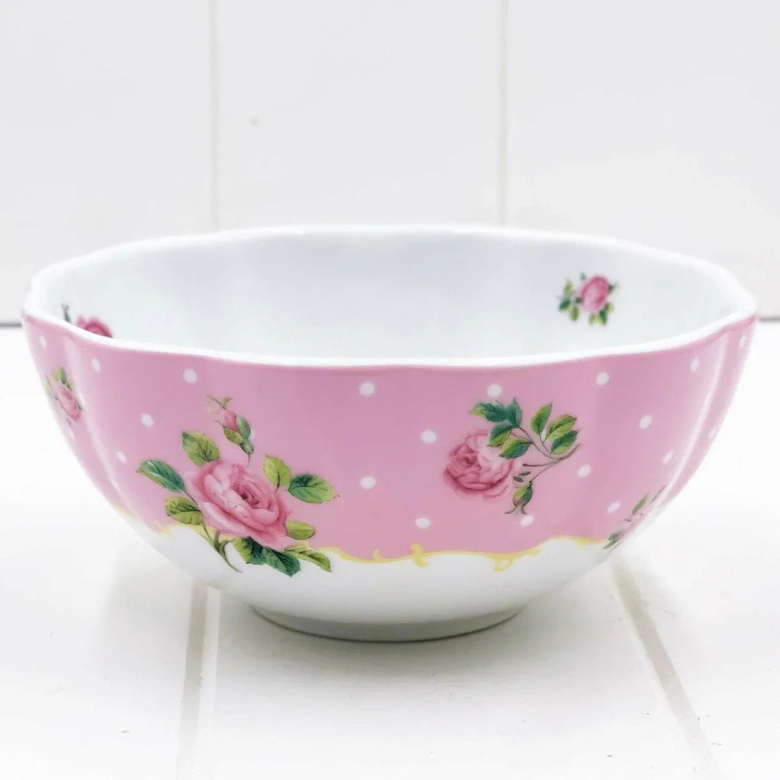 Royal Albert Cheeky Pink Baking Bliss Mixing Bowl - Exquisite Homewares 