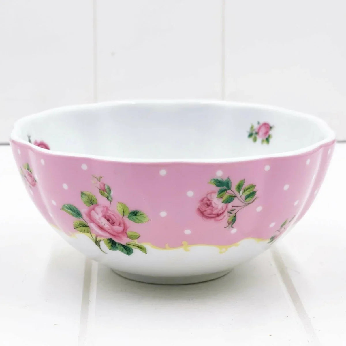 Royal Albert Cheeky Pink Baking Bliss Mixing Bowl - Exquisite Homewares 
