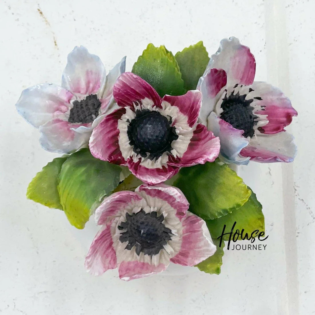 Royal Albert Flower of the Month Anemones March Posy - Exquisite Homewares 