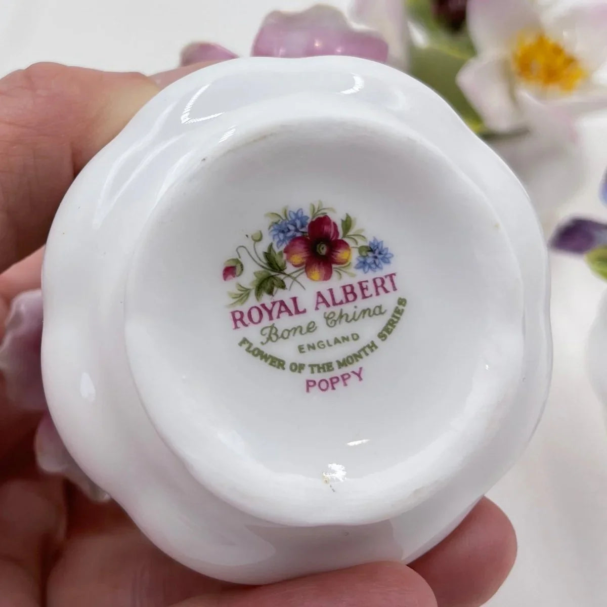 Royal Albert Flower of the Month - August Posy - Exquisite Homewares 
