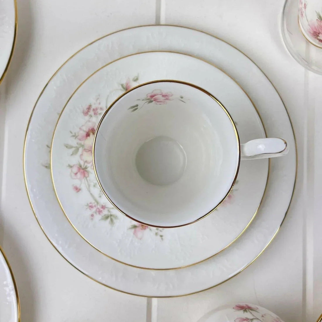 Royal Albert For all Seasons - Breath of Spring Demitasse Trio - Exquisite Homewares 