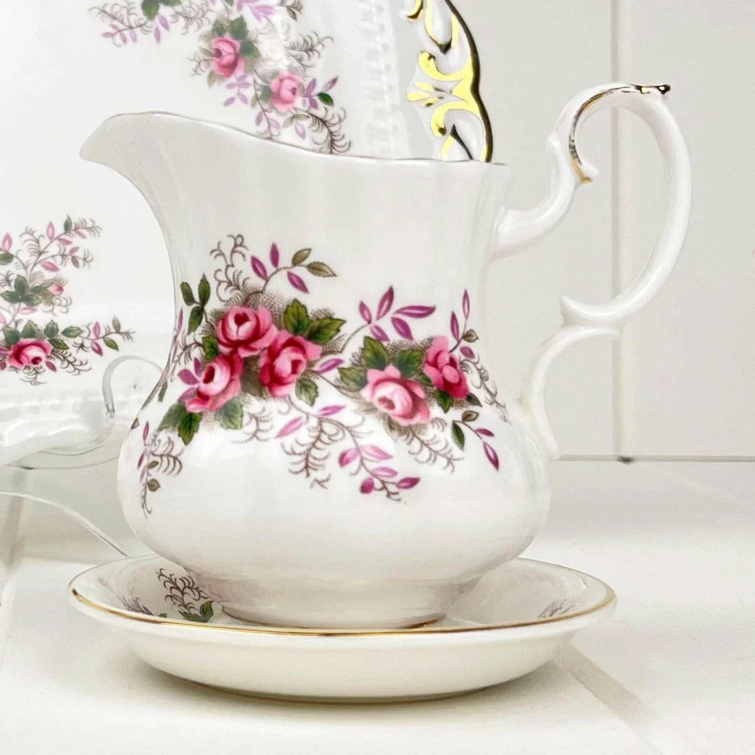 Royal Albert Lavender Rose Small Creamer - Exquisite Homewares 