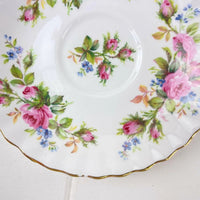 Royal Albert Moss Rose Demitasse Duo - Exquisite Homewares 