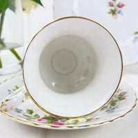 Royal Albert Moss Rose Demitasse Duo - Exquisite Homewares 