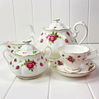 Royal Albert New Country Roses White Duo - Exquisite Homewares 
