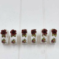 Royal Albert Old Country Rose Six Napkin Rings - Exquisite Homewares 