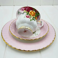 Royal Albert Old Country Roses 3 Piece Set Rose - Exquisite Homewares 