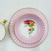 Royal Albert Old Country Roses 3 Piece Set Rose - Exquisite Homewares 