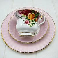Royal Albert Old Country Roses 3 Piece Set Rose - Exquisite Homewares 