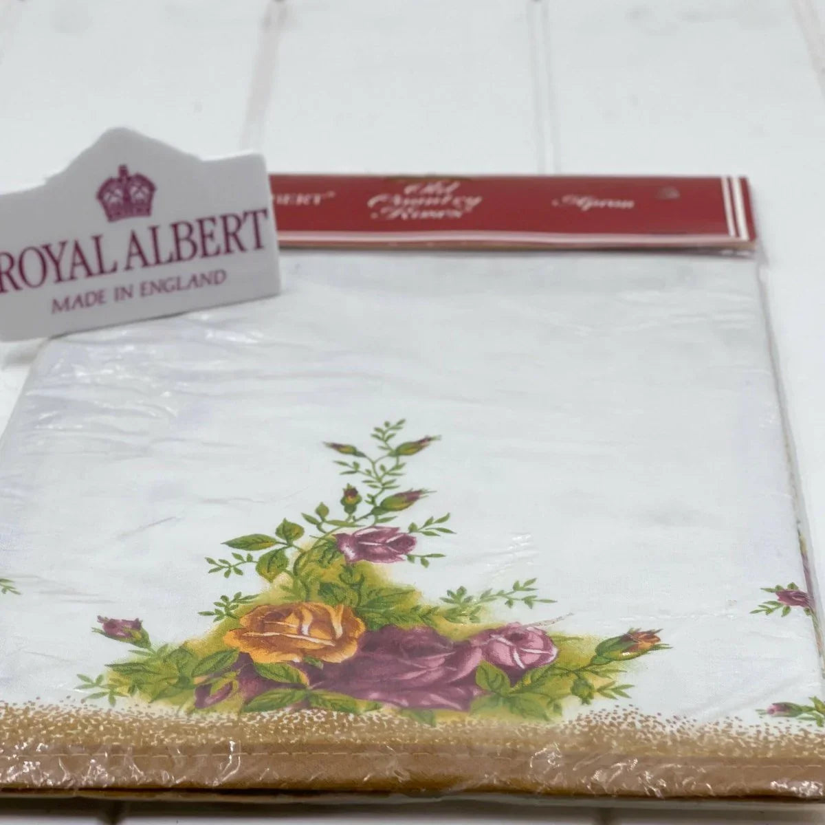 Royal Albert Old Country Roses Apron - Exquisite Homewares 