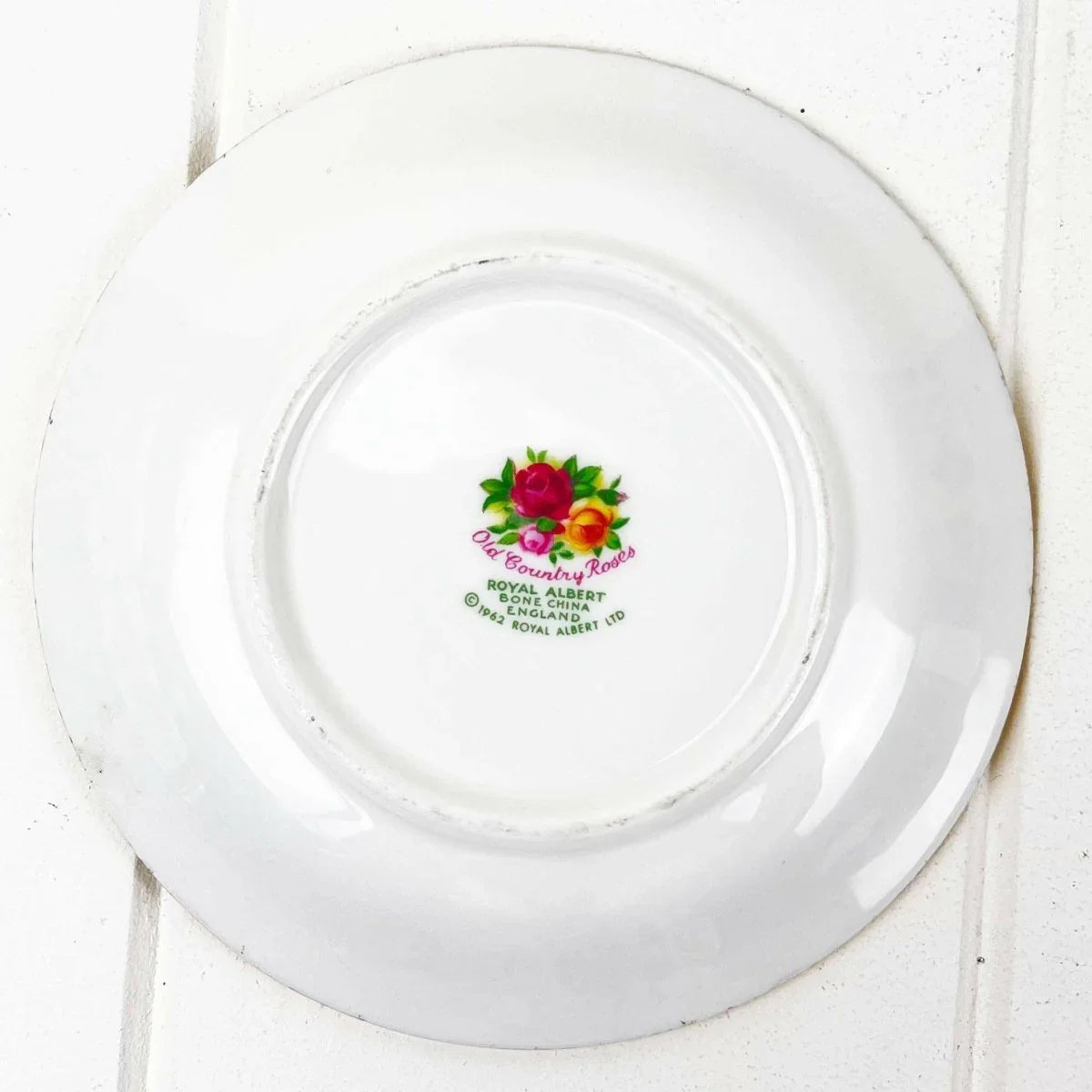 Royal Albert Old Country Roses Butter Pat - Exquisite Homewares 