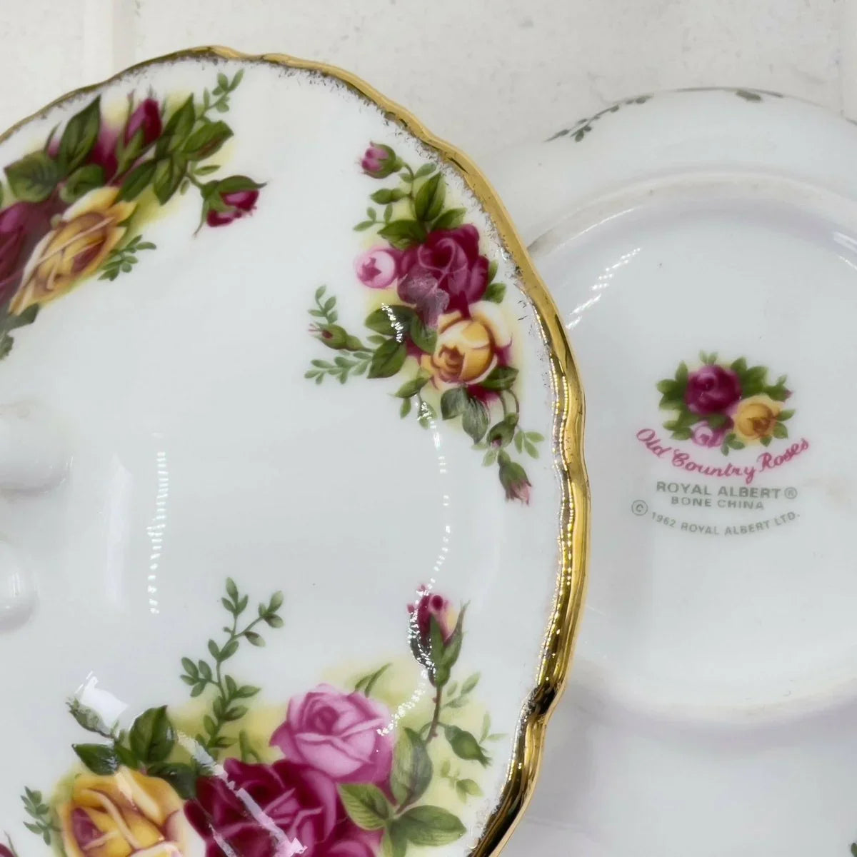 Royal Albert Old Country Roses Lidded Bowl - Exquisite Homewares 